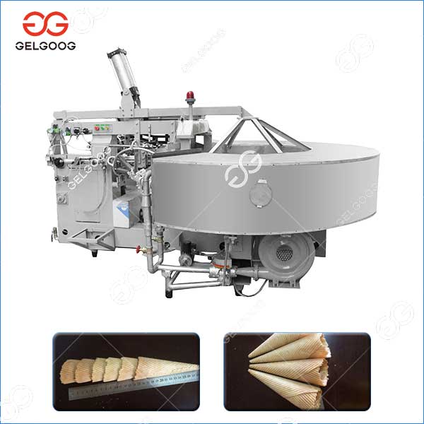 Automatic Crispy Ice Cream Cone Making Machine
