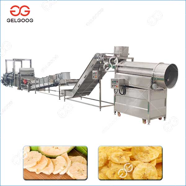 Banana Plantain Chips Production Line