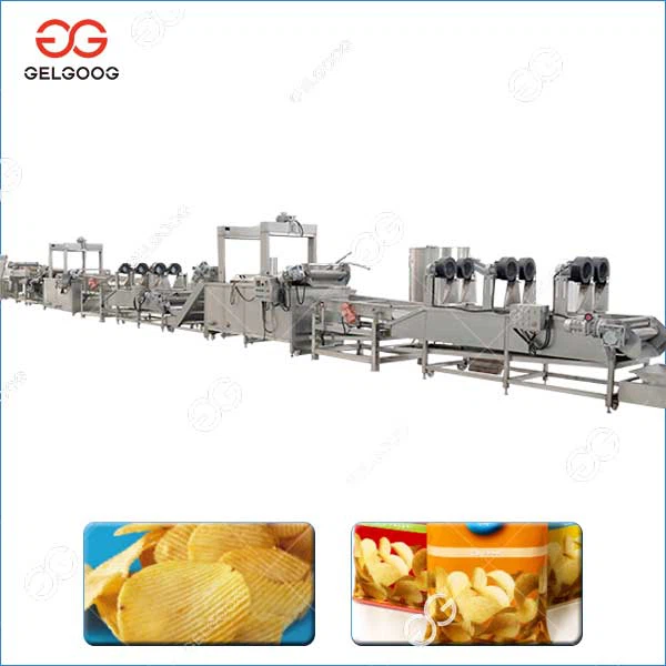 Crispy Potato Chips Production Line