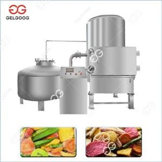 Máquina de fritura al vacío de frutas y verduras