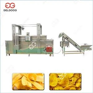 Máquina para freír chips de plátano
