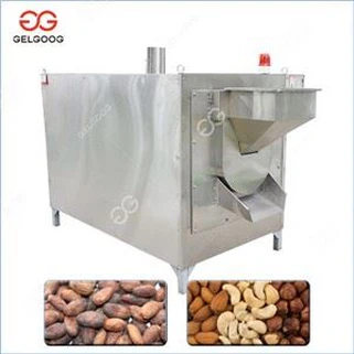 Máquina tostadora rotativa de granos de cacao| Equipo de tostado de cacao