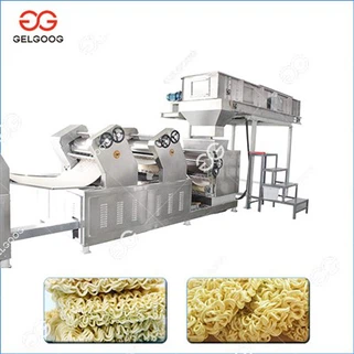 Línea de producción de fideos instantáneos fritos 60000 bolsas / 8h