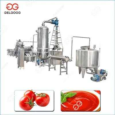 Línea de producción de salsa de tomate